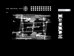The Central City by Stanza. The netart project