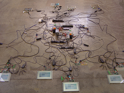 Surveillance based artwork