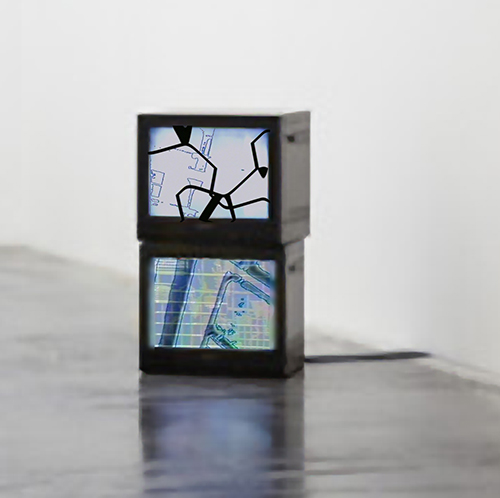 stanza ,  video art installation