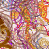 AMORPHOSCAPES. Artworks made from custom made sofware by Stanza