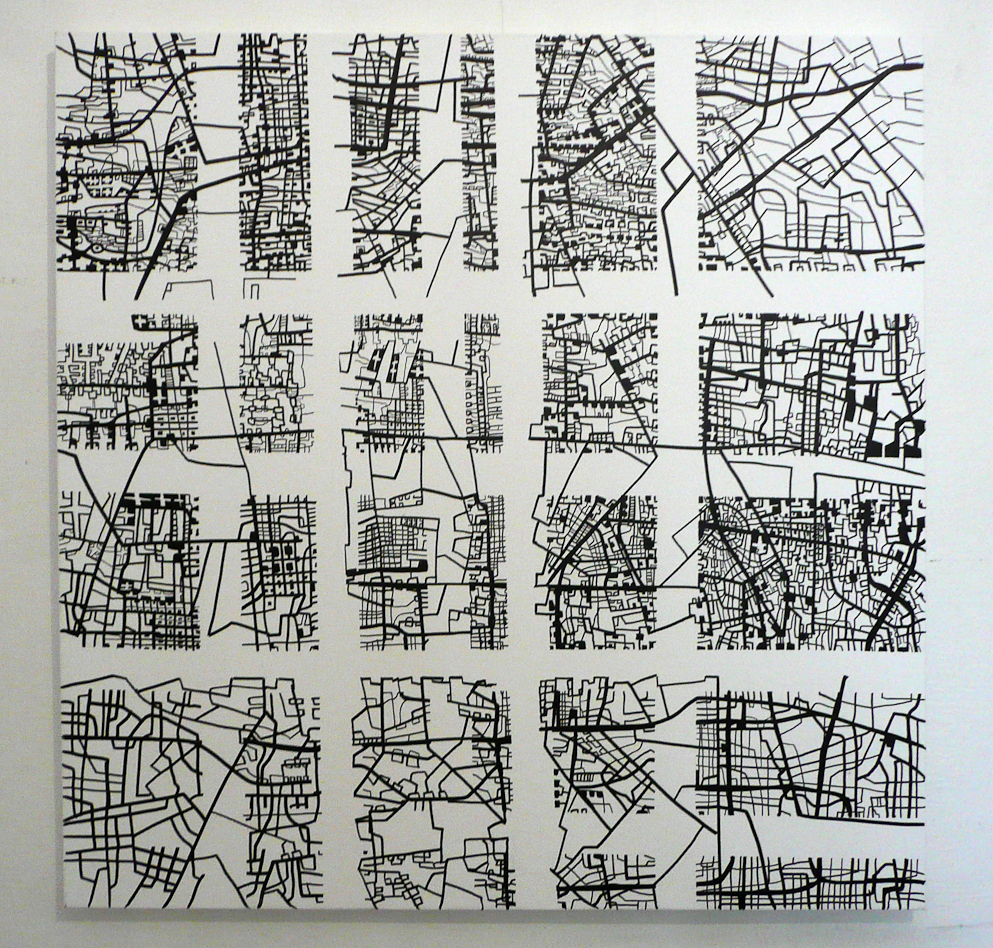 Maps as art, maps, painting of maps and grids, Urban , informational city, city and statistics , art maps , Stanza