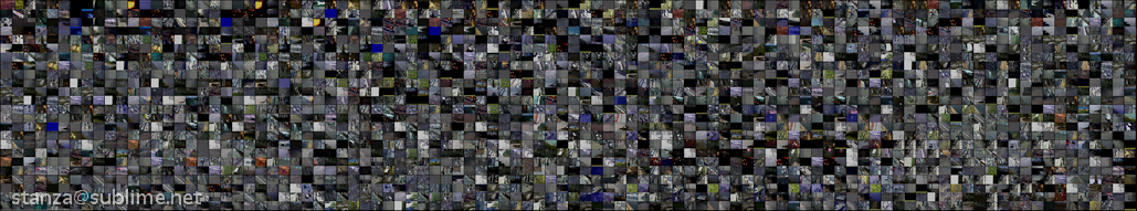 Tomorrows News Wil Never Come . Artwork made with networkded Information Size 160 cm by 100 cm. Signed By Stanza 