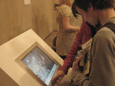 Stanza at Tate. Stanza: Touchscreen artworks 
